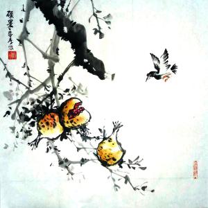 李牧国画作品《【硕果】作者李牧》价格240.00元
