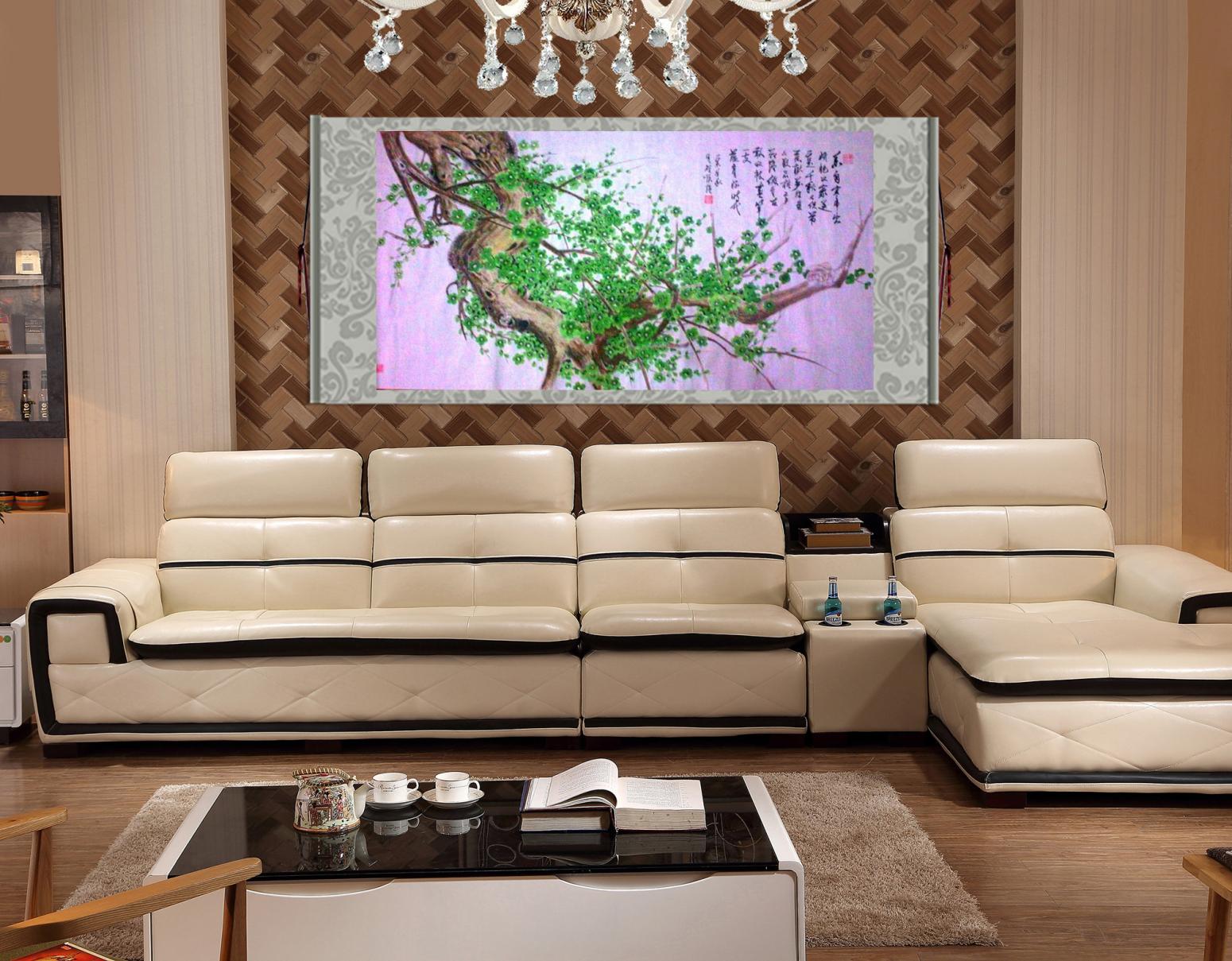 顾顺强国画作品《【绿色植物】作者顾顺强》【图2】