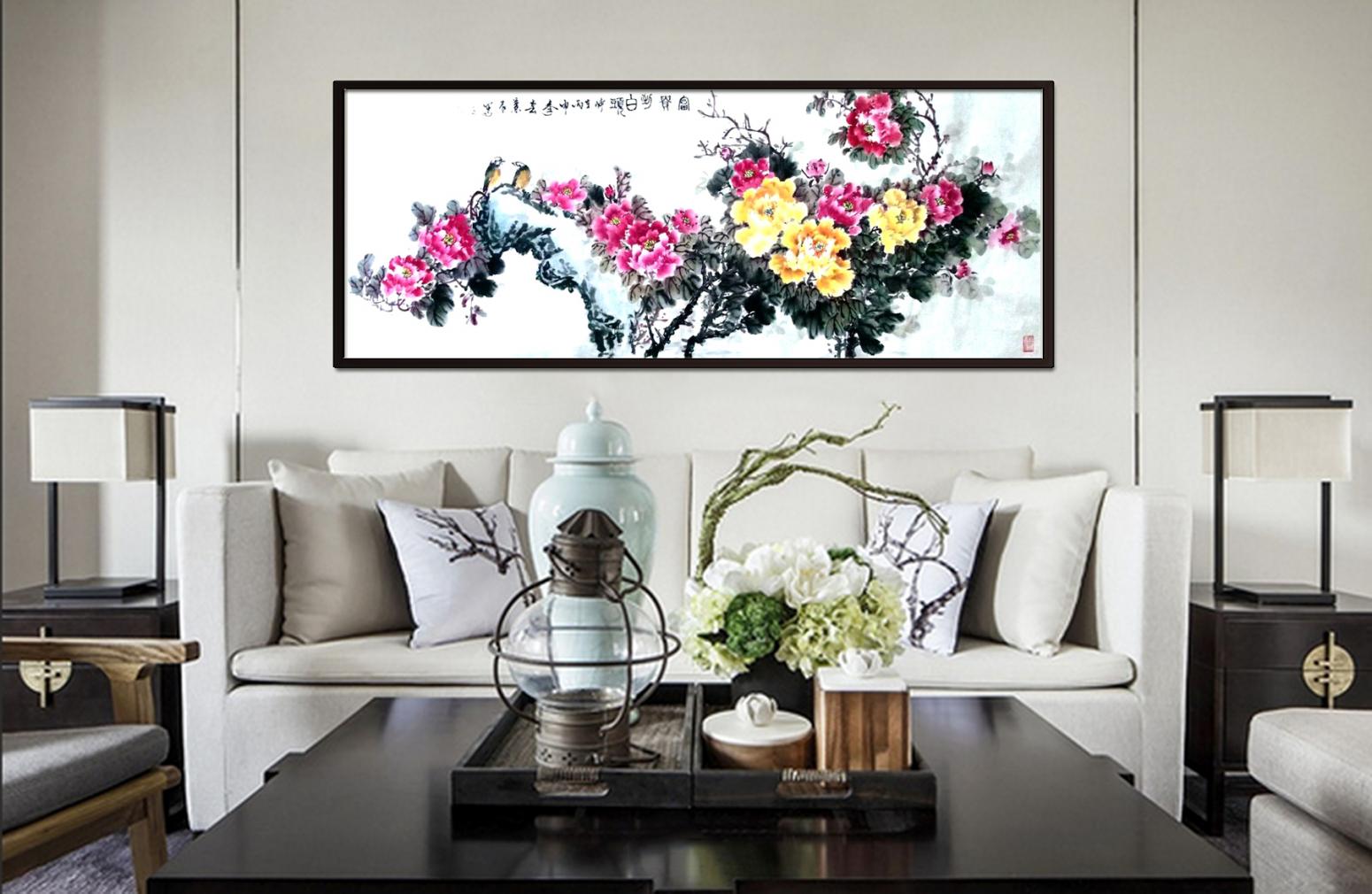 周兰辰国画作品《【鸟语花香】作者周兰辰》【图2】