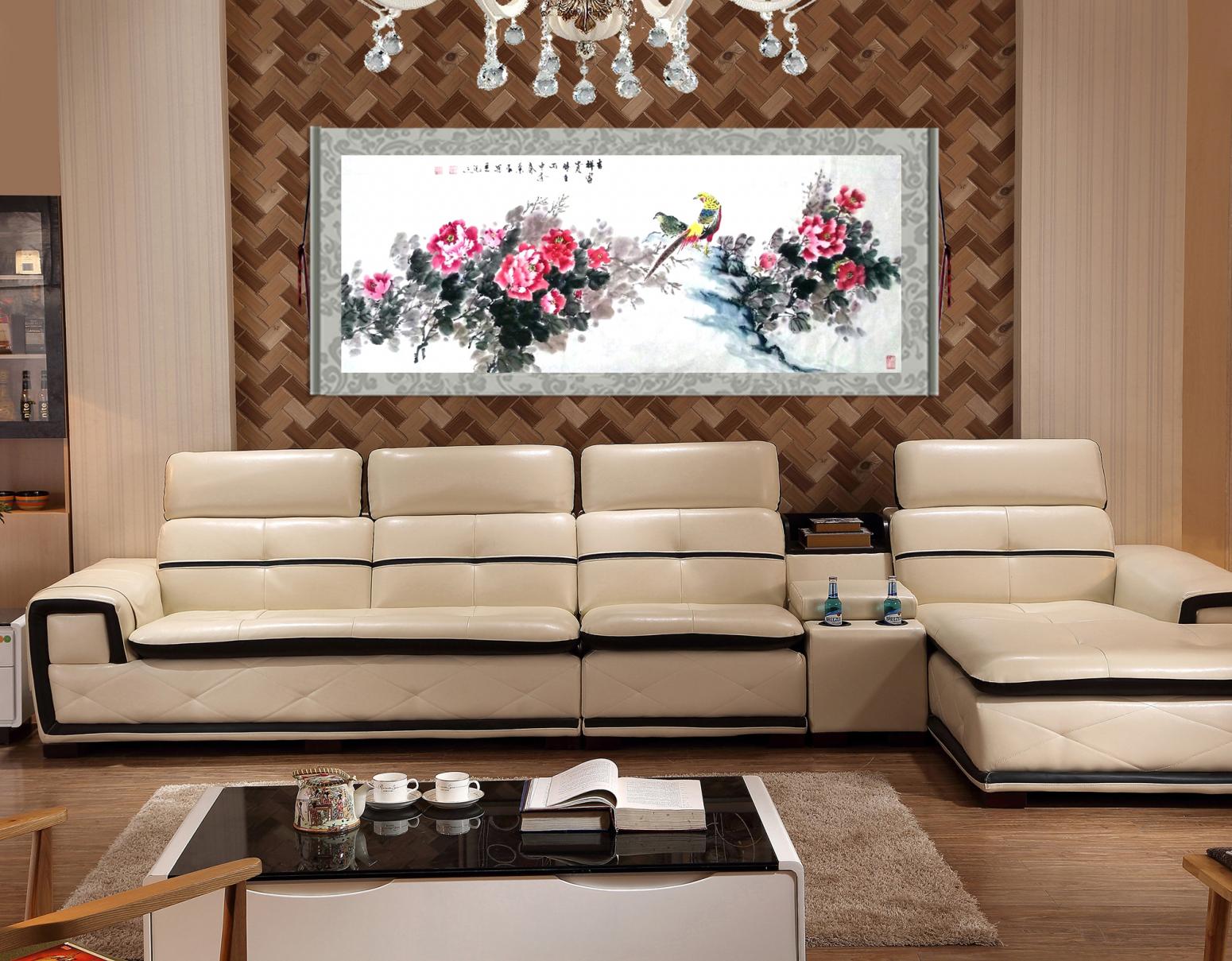 周兰辰国画作品《【牡丹】作者周兰辰》【图1】