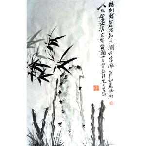 李牧国画作品《【节节高】作者李牧》价格200.00元