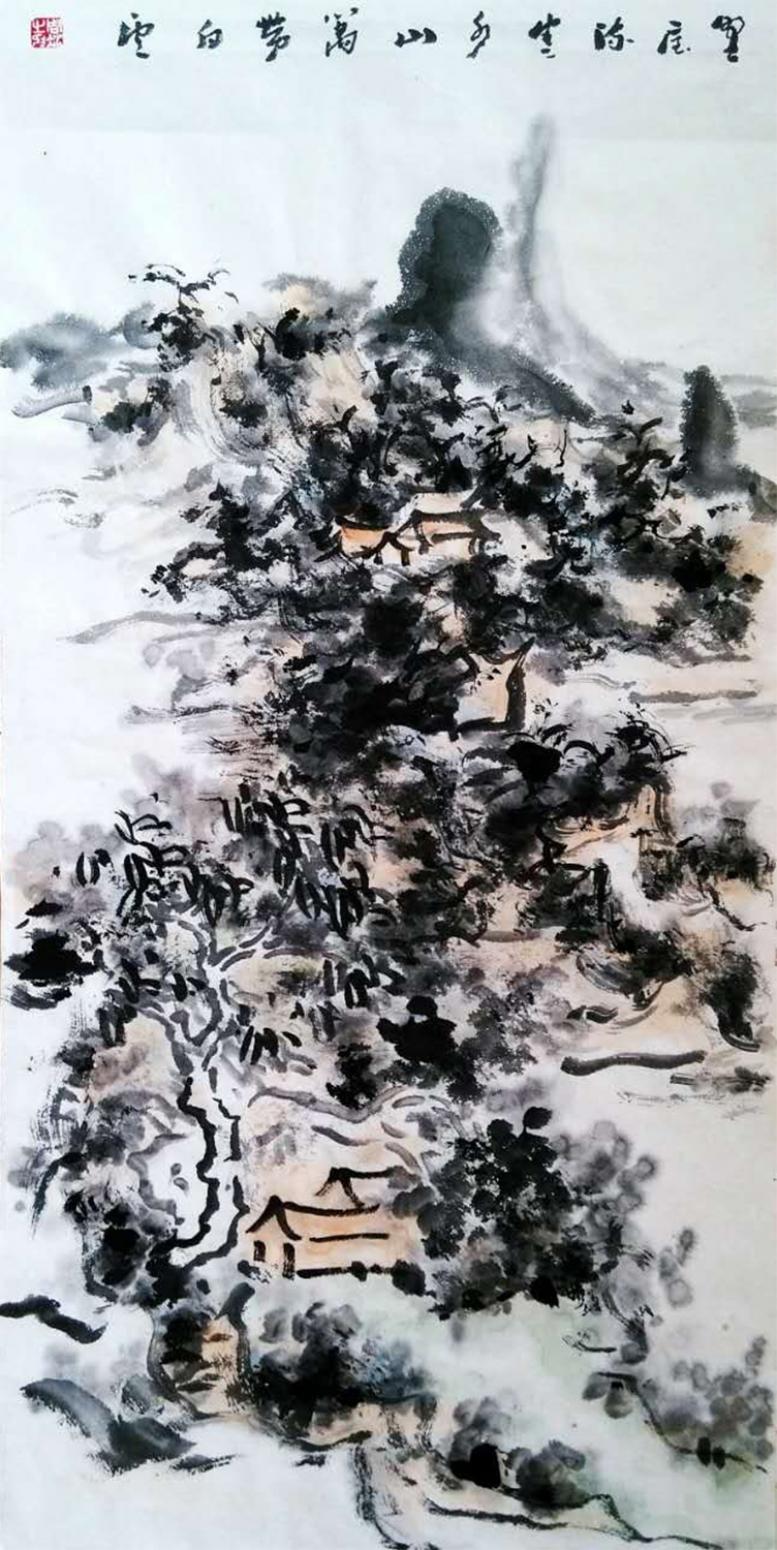 周现宏国画作品《【万里雪藏】作者周现宏》【图0】