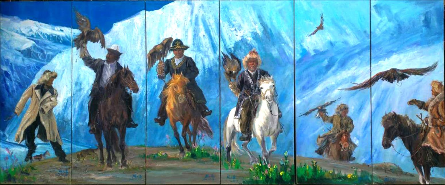 陈以涛油画作品《【帕米尔高原】作者陈以涛》【图0】