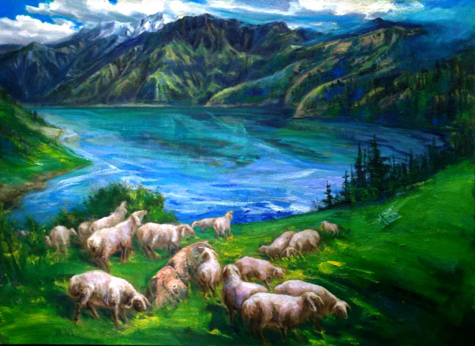 陈以涛油画作品《【大龙池】作品陈以涛》【图0】