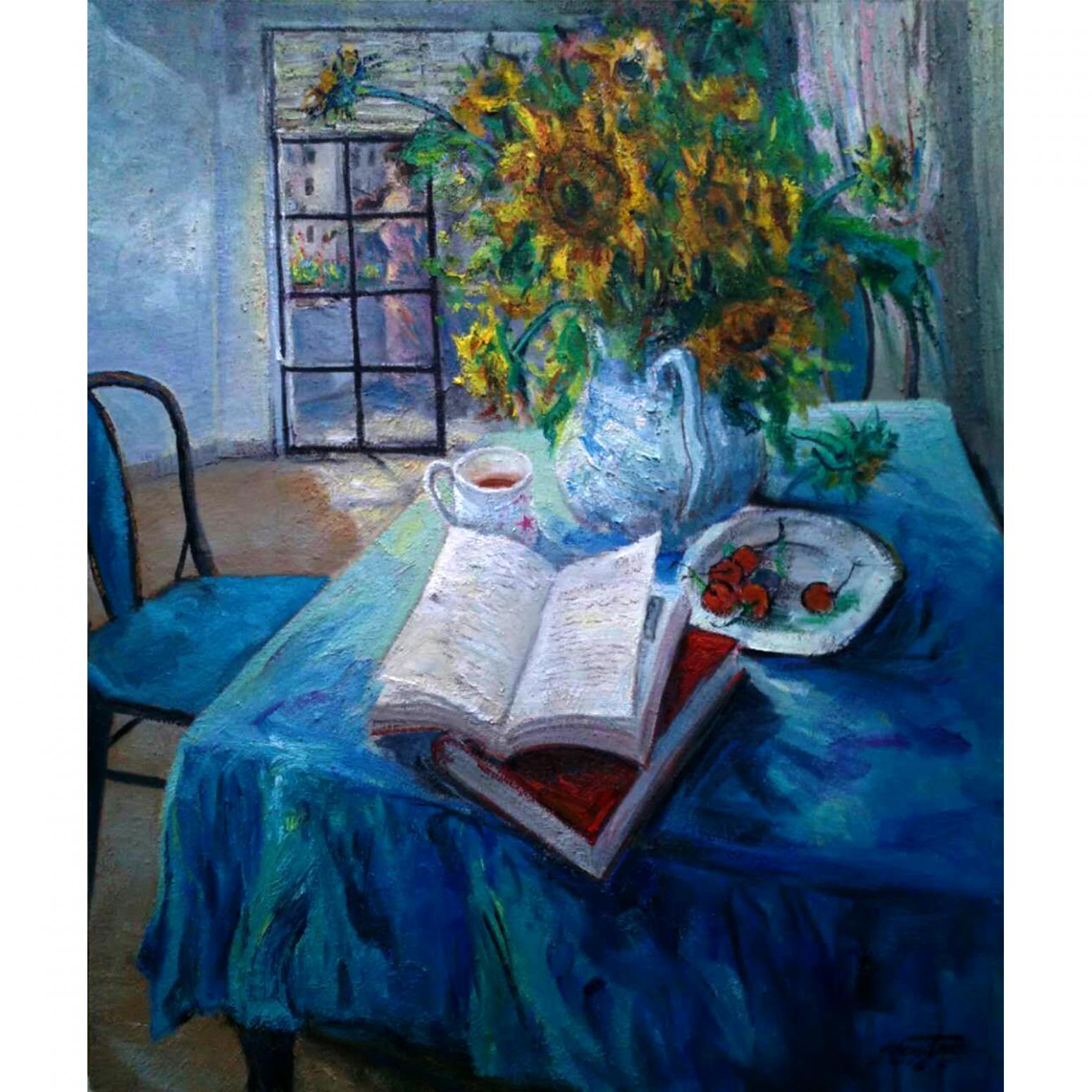 陈以涛油画作品《【物语+空间系列2】作者陈以涛》