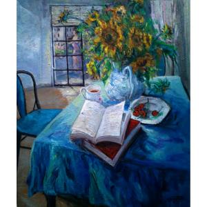 艺术品图片：艺术家陈以涛油画作品名称《【物语+空间系列2】作者陈以涛》价格24000.00 元