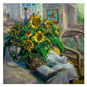 艺术品图片：艺术家陈以涛油画作品名称《【物语+空间系列1】作者陈以涛》价格28800.00 元