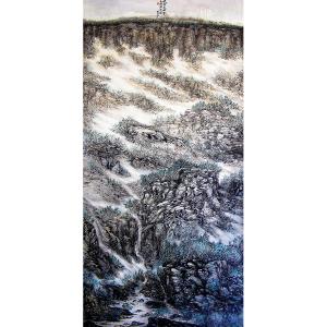 艺术品图片：艺术家王林昌国画作品名称《【太行天下】作者王林昌》价格33600.00 元