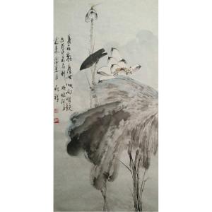 张清永国画作品《【心向明镜】作者张清永》价格258.00元