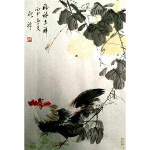 张清永国画作品《【福禄吉祥】作者张清永》价格258.00元