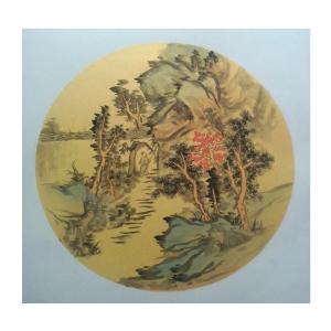 艺术品图片：艺术家闻超国画作品名称《【山水5】作者闻超》价格1200.00 元