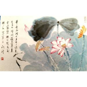 张清永国画作品《【毕竟西湖六月中】作者张清永》价格258.00元