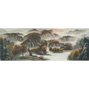 李崇山国画作品《【松风长青】作者李崇山》价格4320.00元