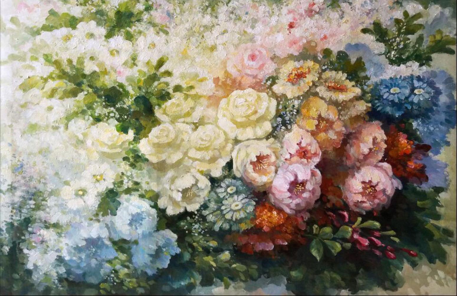 高剑峰油画作品《【国色天香】作者高剑峰》【图0】