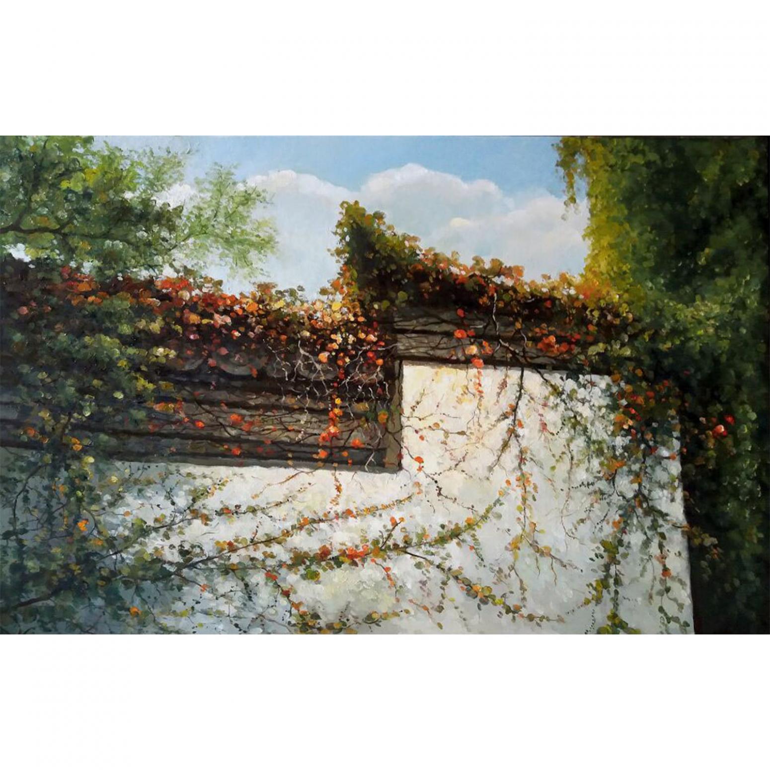 高剑峰油画作品《【扬州小景】作者高剑峰》