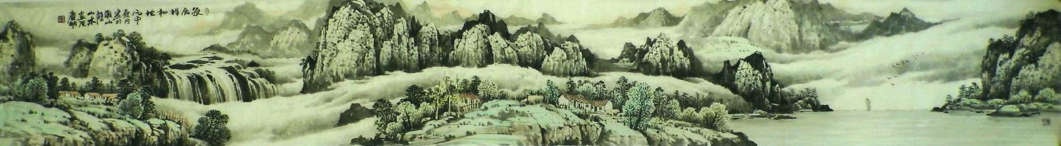 陈庆明国画作品《【家居祥和地】作者陈庆明》【图0】