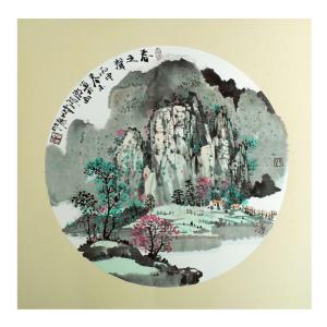 艺术品图片：艺术家陈庆明国画作品名称《【春之声】作者陈庆明》价格1200.00 元