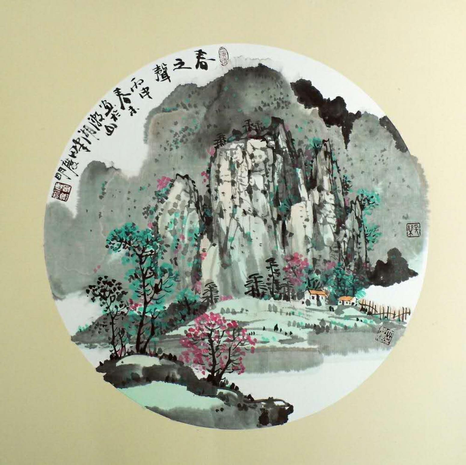 陈庆明国画作品《【春之声】作者陈庆明》【图0】