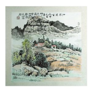 艺术品图片：艺术家陈庆明国画作品名称《【一望无野】作者陈庆明》价格1200.00 元