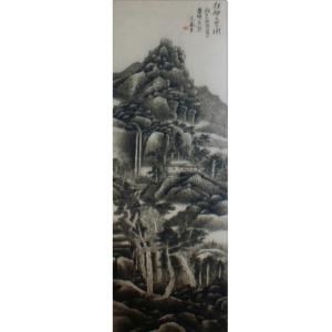 郭志威国画作品《【万物滋养】作者郭志威》价格3600.00元