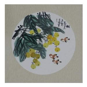 郭志威国画作品《【团扇 秋】作者郭志威》价格200.00元