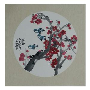 郭志威国画作品《【梅趣】作者郭志威》价格200.00元