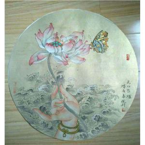 傅斌科国画作品《【莲】作者傅斌科》价格960.00元