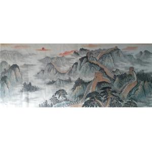 艺术品图片：艺术家韦杰球国画作品名称《【高山流水13】作者韦杰球》价格720.00 元