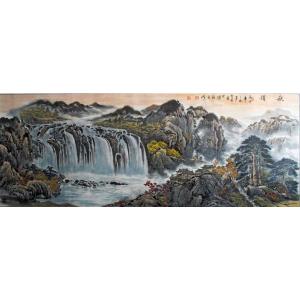 艺术品图片：艺术家陈新义国画作品名称《【秋颂】作者陈新义》价格57600.00 元