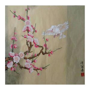 艺术品图片：艺术家林丽姐国画作品名称《【戏梅】作者林丽姐》价格600.00 元