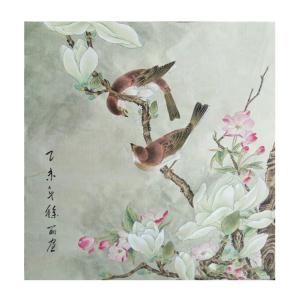 艺术品图片：艺术家林丽姐国画作品名称《【花枝翘】作者林丽姐》价格600.00 元