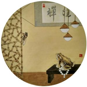 傅斌科作品《【禅】作者傅斌科》价格960.00元