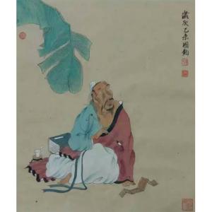 艺术品图片：艺术家杨国钧国画作品名称《【高仕图2】作者杨国钧》价格12720.00 元