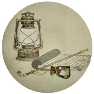 傅斌科国画作品《【灯】作者傅斌科》价格960.00元