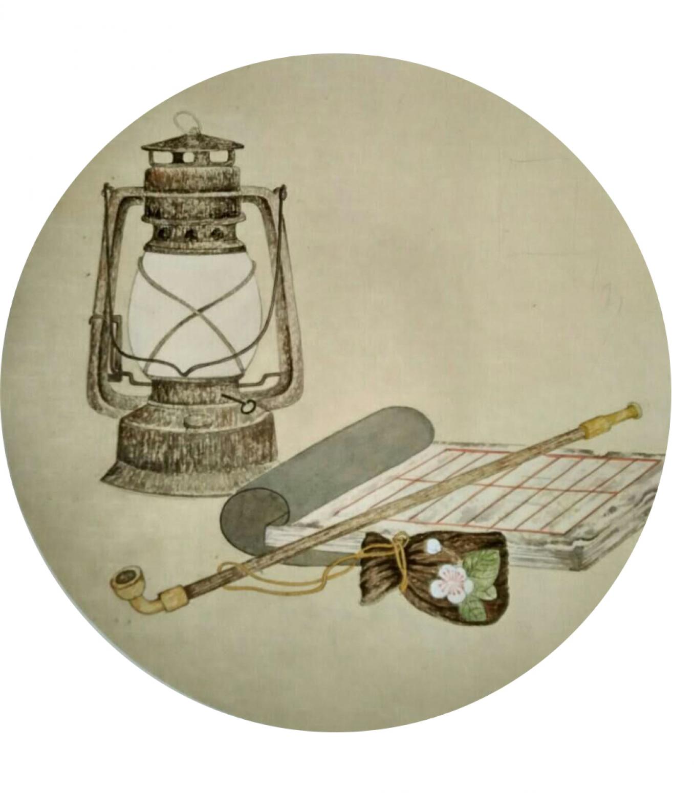 傅斌科国画作品《【灯】作者傅斌科》【图0】