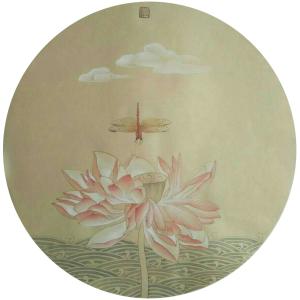 傅斌科国画作品《【莲】作者傅斌科》价格960.00元