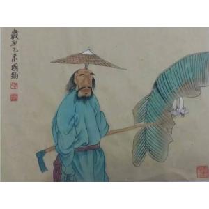 艺术品图片：艺术家杨国钧国画作品名称《【高仕图6】作者杨国钧》价格12720.00 元