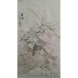 艺术品图片：艺术家黄治龙国画作品名称《【花鸟】作者黄治龙》价格4800.00 元