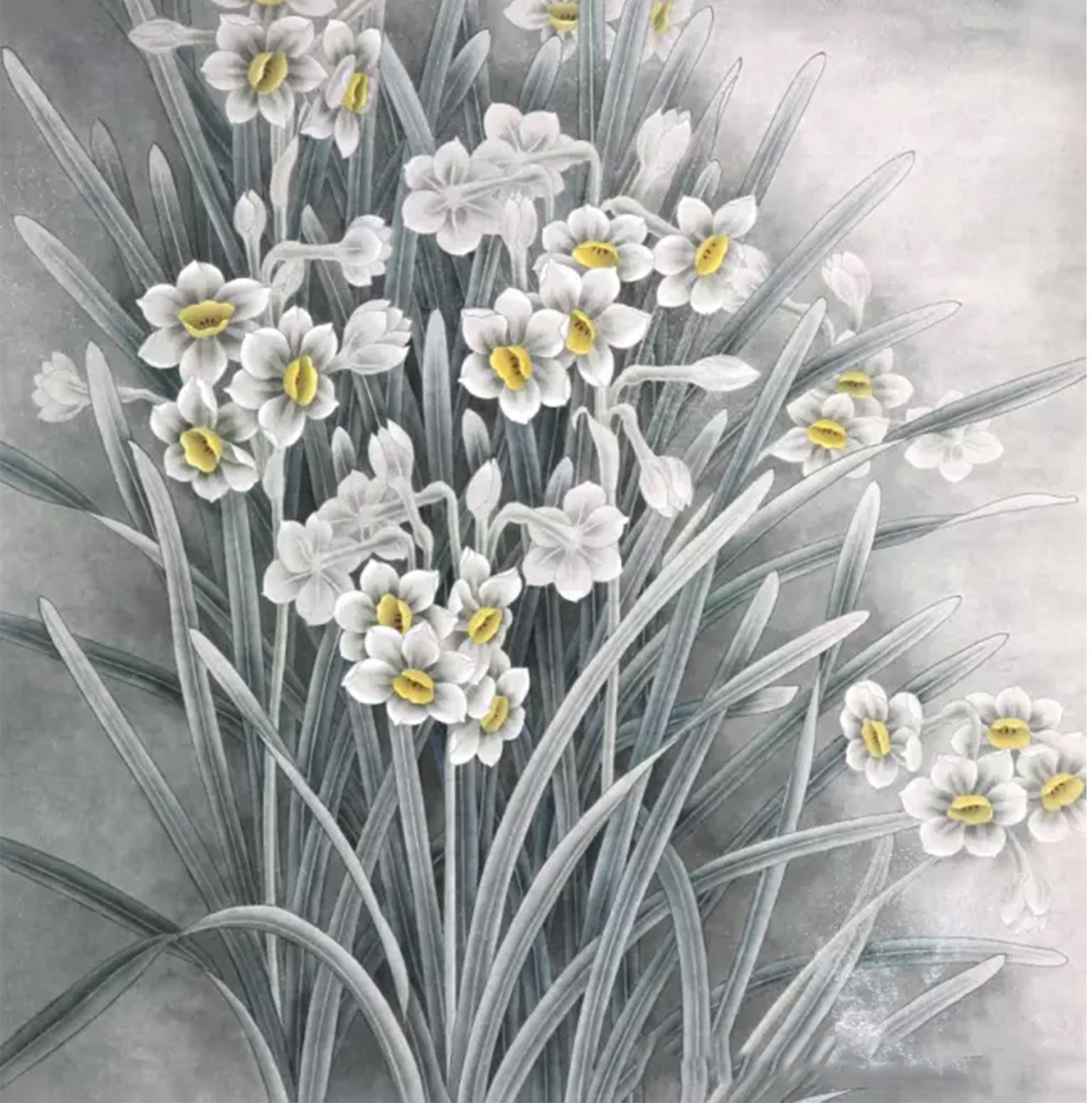 鞠国文国画作品《【花】作者鞠国文》【图0】