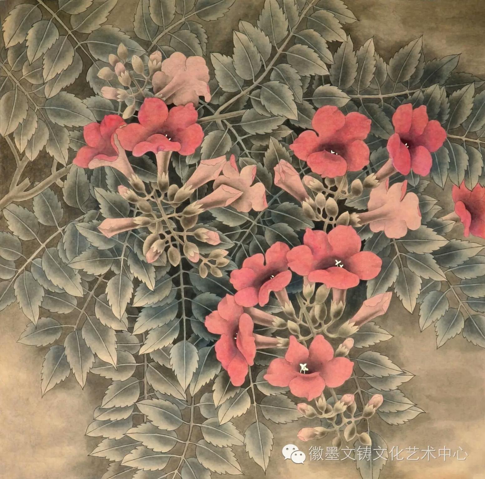 鞠国文国画作品《【花】作者鞠国文》【图0】