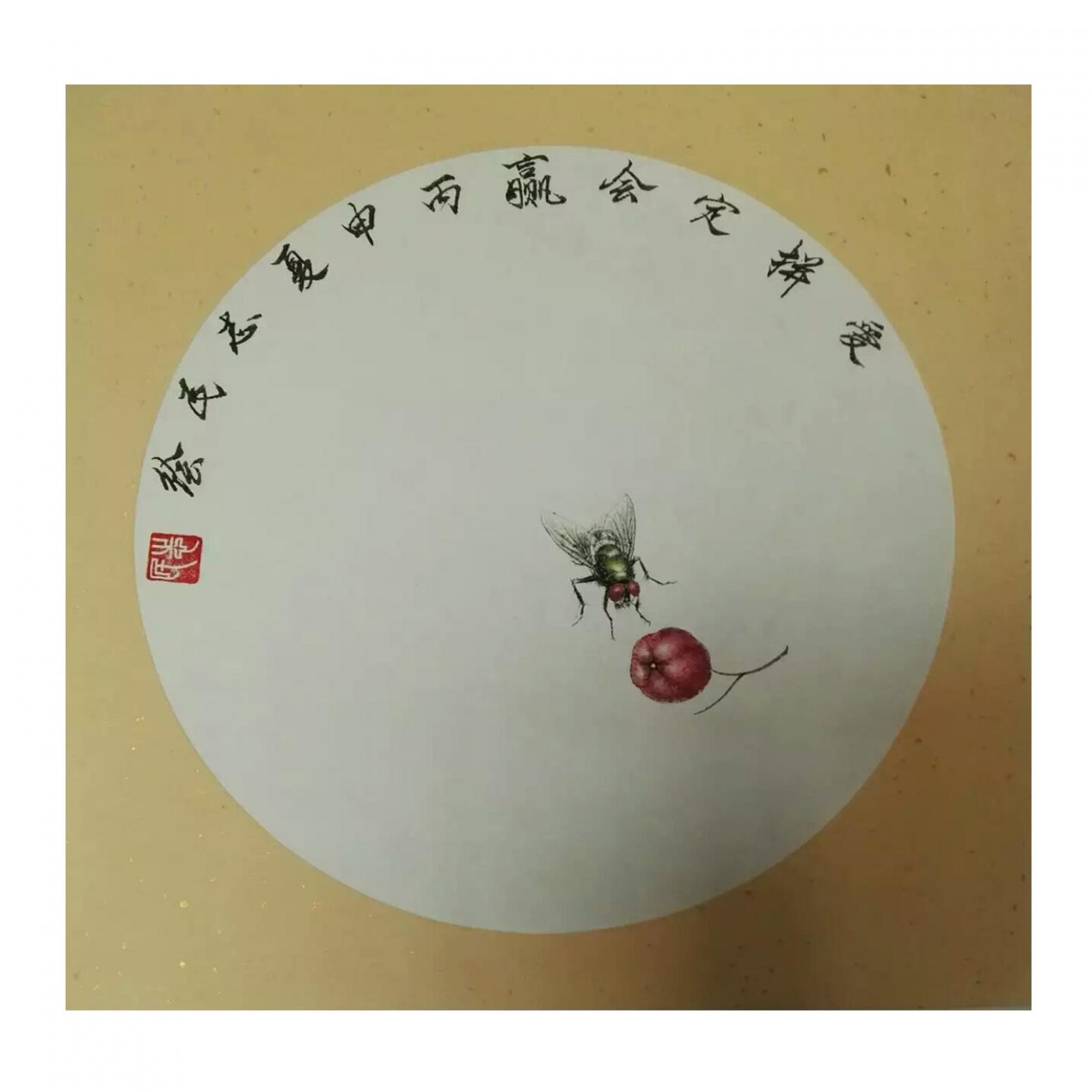 赵志民国画作品《【爱拼定会赢】作者赵志民》