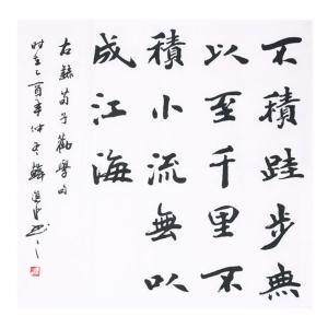 艺术品图片：艺术家韩进水书法作品名称《【名言】作者韩进水》价格2880.00 元