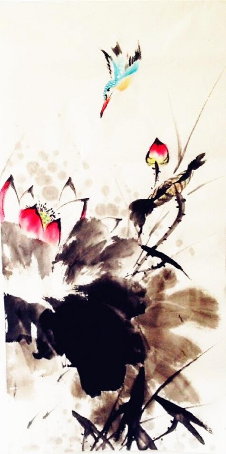 王怀广国画作品《【花鸟5】作者王怀广》【图0】