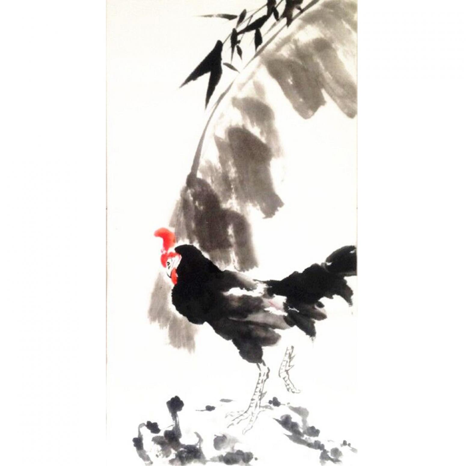 王怀广国画作品《【花鸟8】作者王怀广》