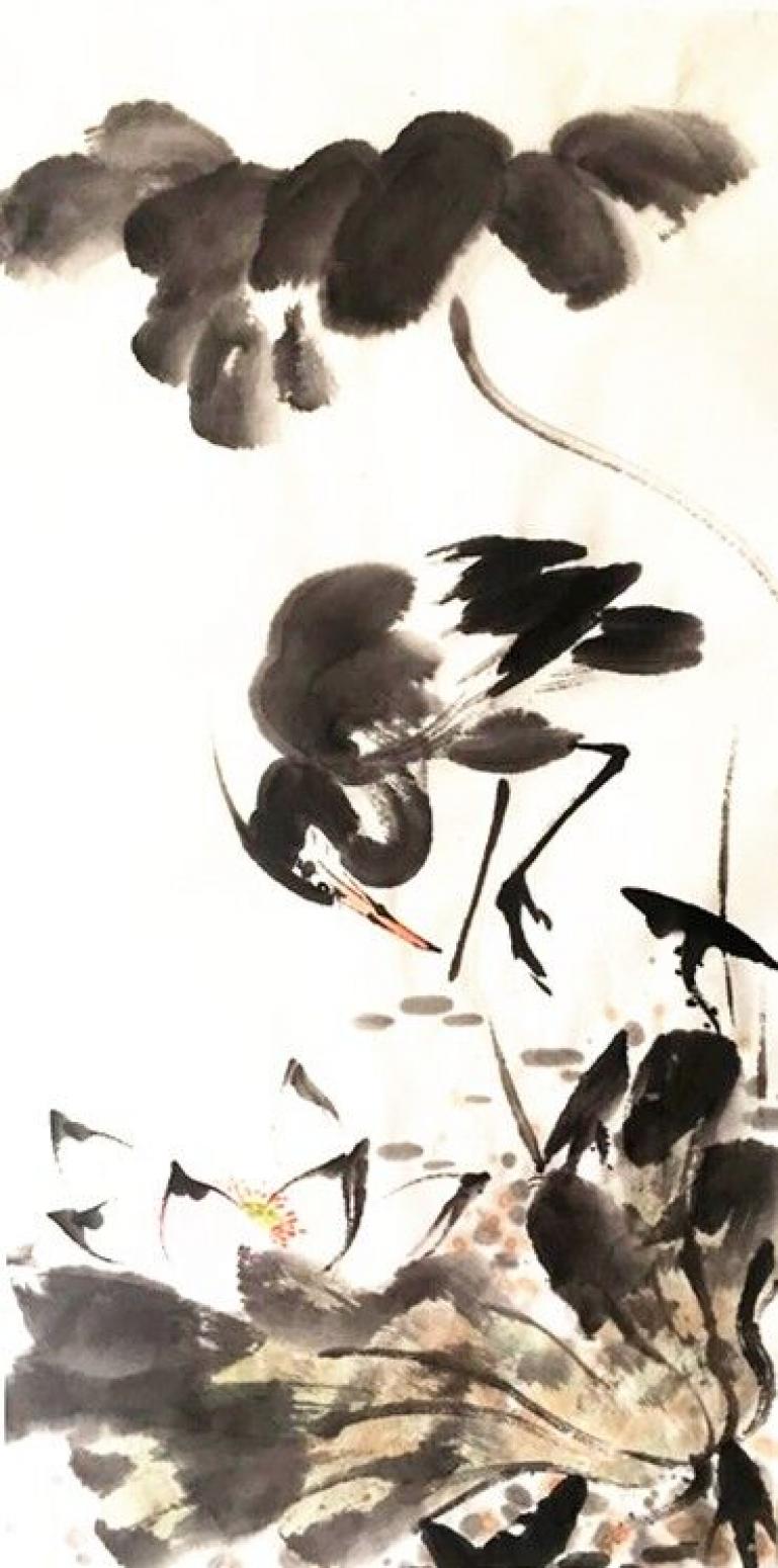 王怀广国画作品《【花鸟9】作者王怀广》【图0】