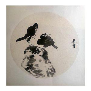 高勇利国画作品《【石立】作者高勇利》价格240.00元