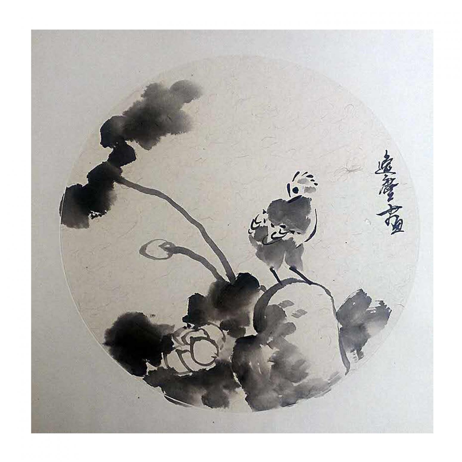 高勇利国画作品《【墨香】作者高勇利》