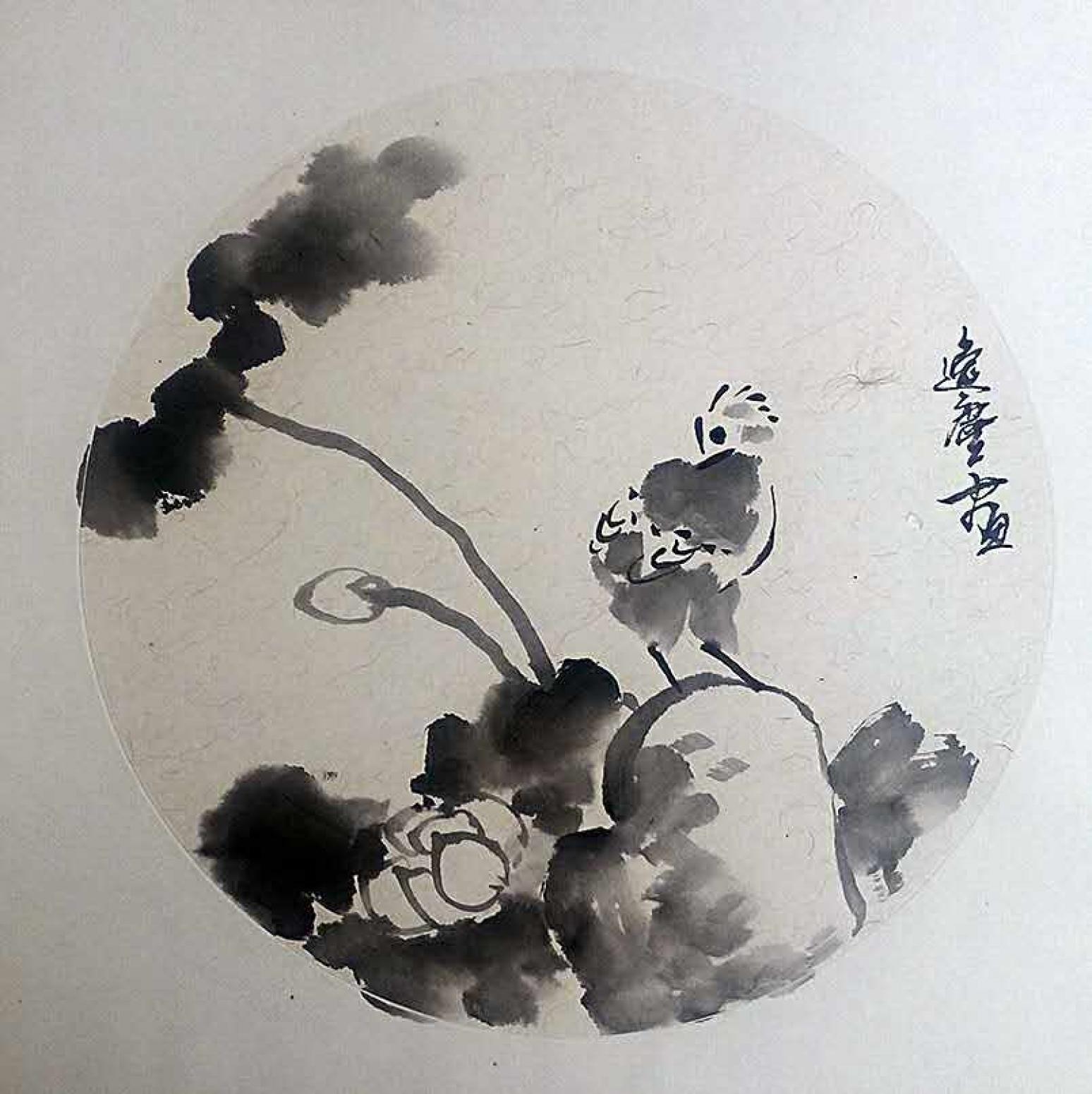 高勇利国画作品《【墨香】作者高勇利》【图0】