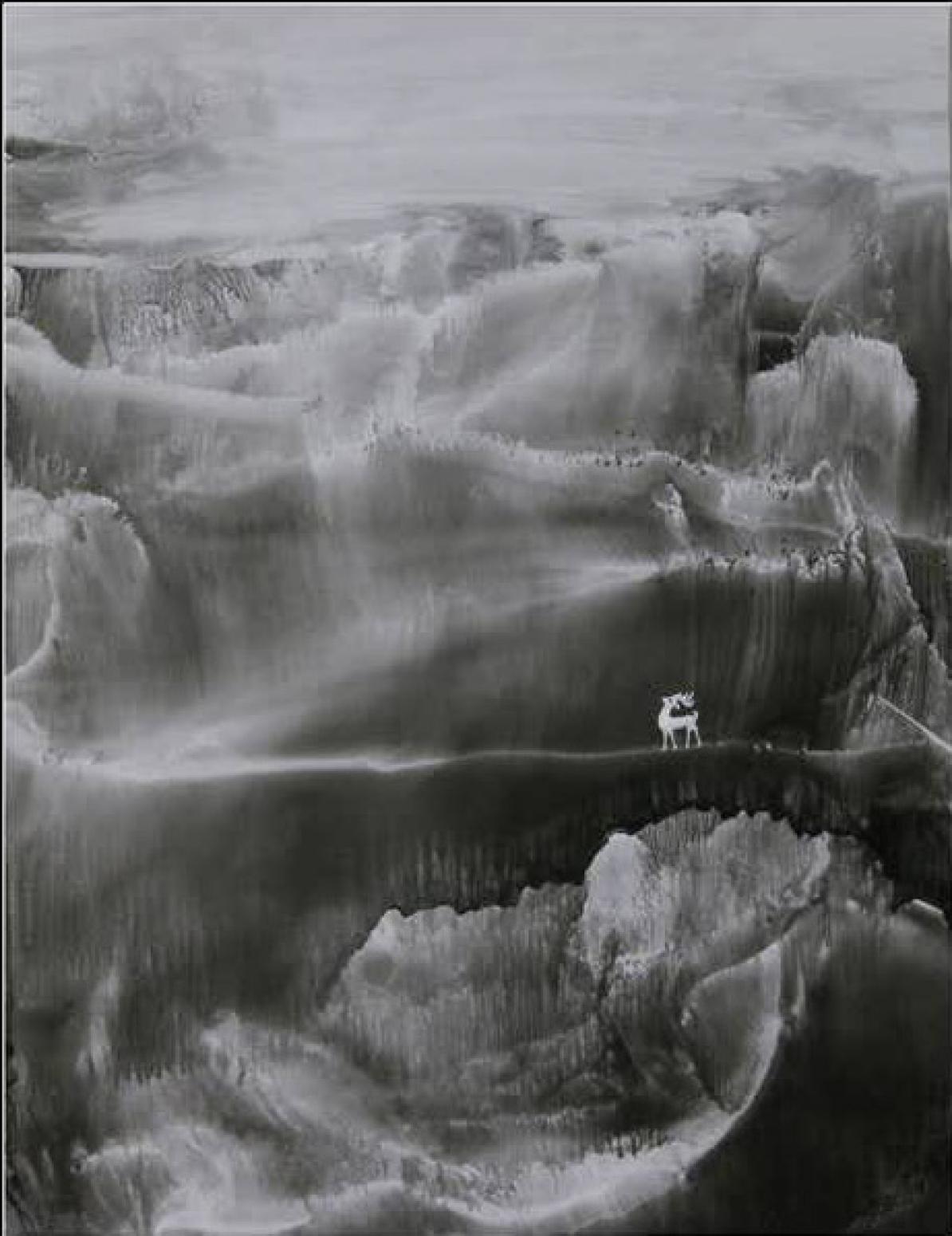 覃时明月油画作品《【幻象画2】作者覃时明月》【图0】