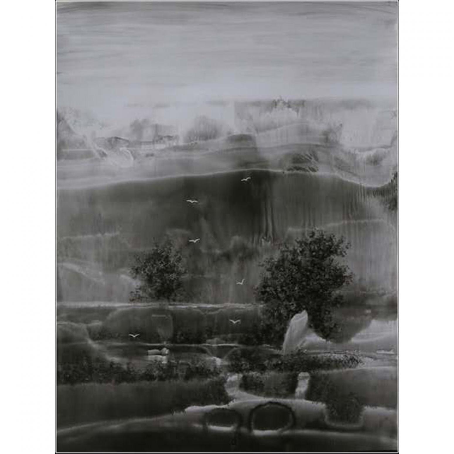 覃时明月油画作品《【幻象画3】作者覃时明月》